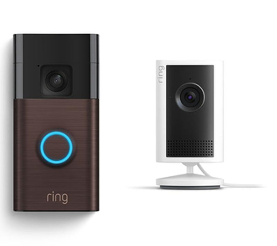 Ring Battery Doorbell+Indoor Cam plus + Ring Assist Plus