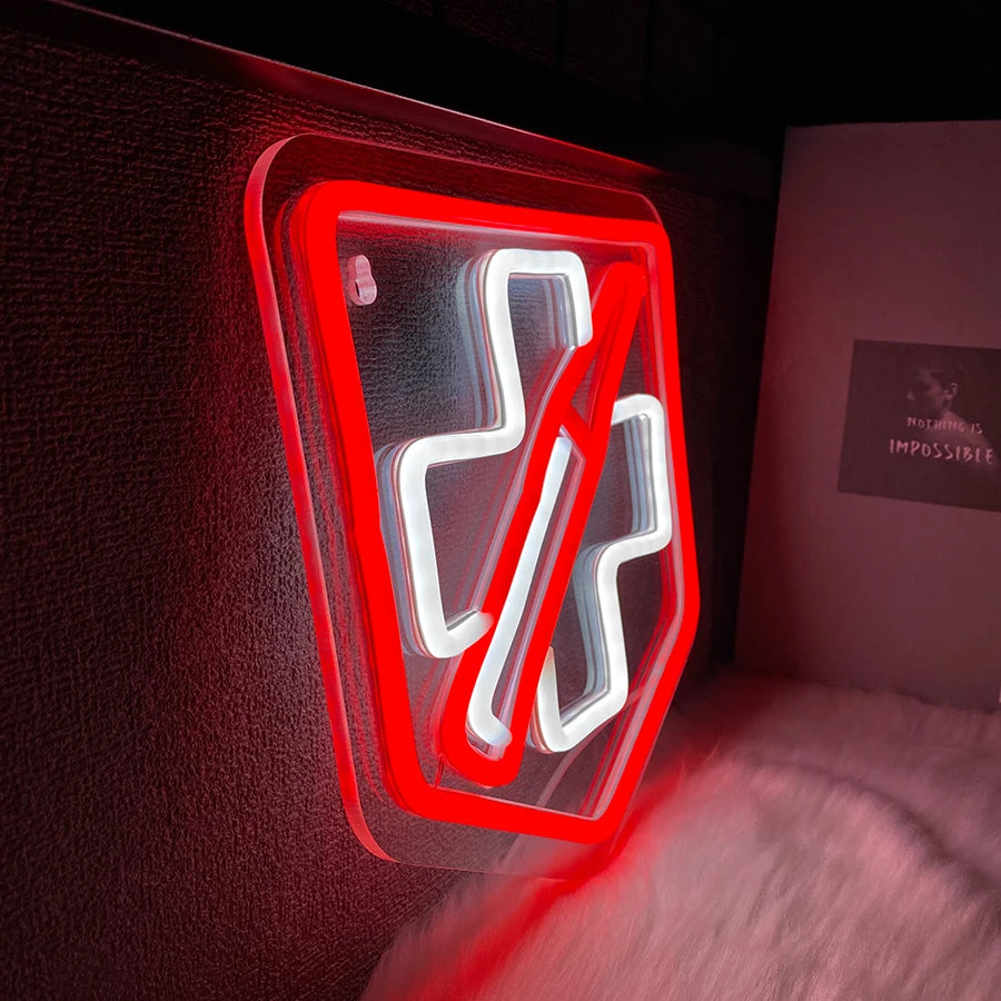 Neon Sign Of Game, Used For Wall Decor, Usb Power Supply With Switch Accessories, Used For Game Room, Bar, Apartment Decor.