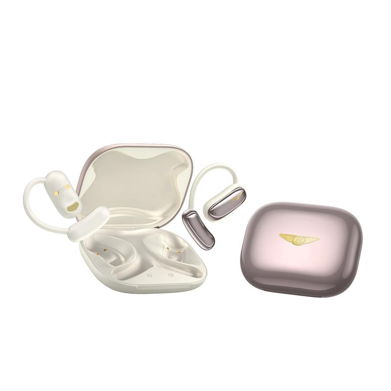 Bentley Bluetooth 6.0 Headphones Open-Ear Waterproof Wireless Hi-Fi Audio with Noise Cancellation & Sporty Design Ideal for Office Sports Study and Audio Calls Gift Box Packaging